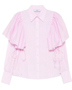Jijil Overhemden ,Roze ,0689 Camicia B.Ca A Righe