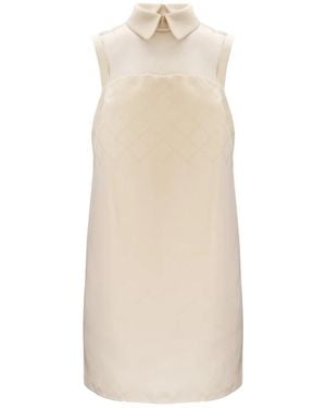 Elisabetta Franchi Short Dresses - Natural