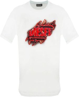 DIESEL T-Shirts - White