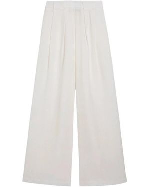 Momoní Wide Trousers - White