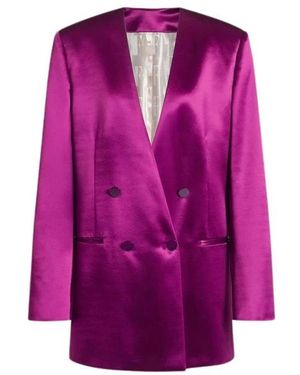 Alberta Ferretti Blazers - Purple