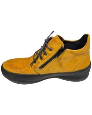 Wolky Schoenen ,Geel ,Wol Fuse