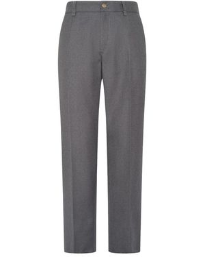 Philippe Model Straight Trousers - Grey
