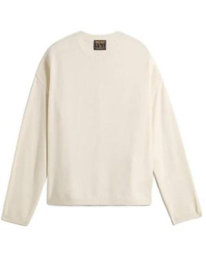 Woolrich Round-Neck Knitwear - White