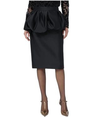 Max Mara Midi Skirts - Negro