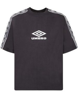 Umbro Fitness ,Zwart ,Training T-Shirt