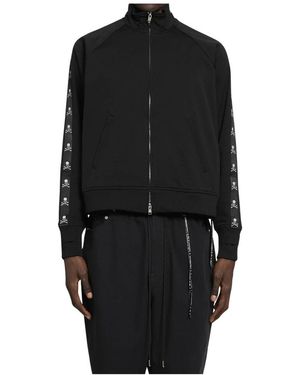 MASTERMIND WORLD Jassen ,Zwart ,Polyester Side-Tape Track Jacket
