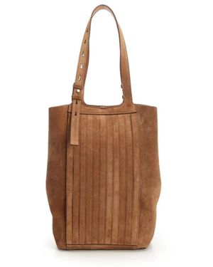 Golden Goose 24.7 Fransen-Tasche - Braun
