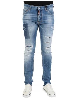 DSquared² Slim-Fit Jeans - Blue