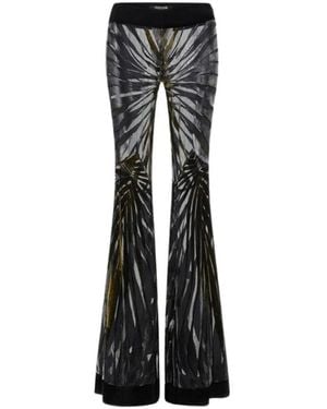 Roberto Cavalli Wide Trousers - Nero