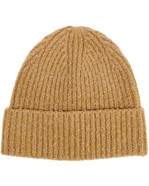 Acne Studios Accessoires ,Katoen Korval Wool Blend Beanie - Naturel