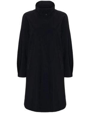 Herno Single-Breasted Coats - Negro