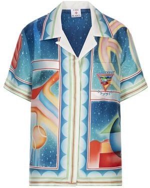 CASABLANCA Shirts - Blue