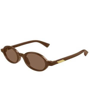 Bottega Veneta Sunglasses - Brown
