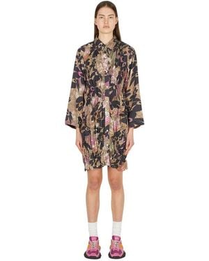 Pam Shirt Dresses - Marrón