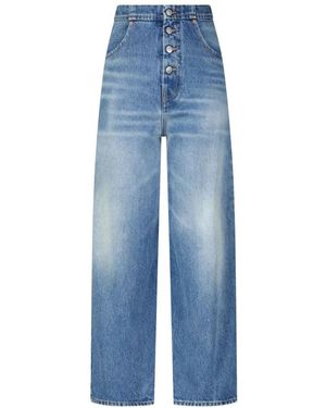 Maison Margiela Wide Jeans - Blu