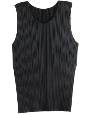 Issey Miyake Basics Tank Top - Zwart