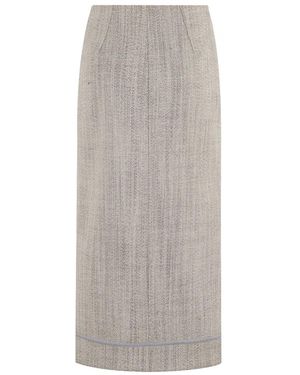 Tela Maxi Skirts - Gris