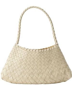 Dragon Diffusion Tassen ,Leer Rosanna Mini S Croce - Naturel