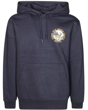 Filson Felpa Con Cappuccio - Blauw