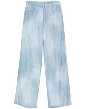 Ermanno Scervino Wide Jeans - Azul