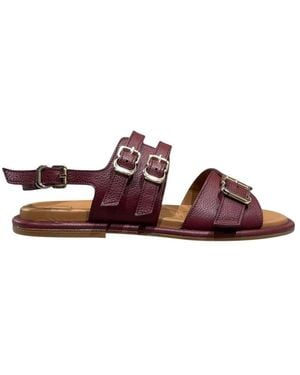 Calce Schoenen ,Rood ,X2569 Berta - Bruin