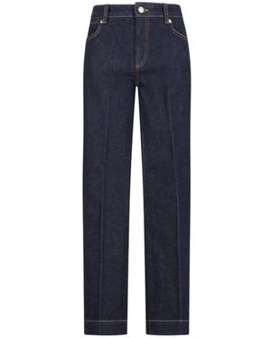 Sportmax Straight Jeans - Blue