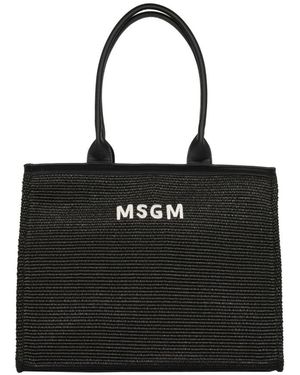 MSGM Tassen ,Zwart ,Tote Bag