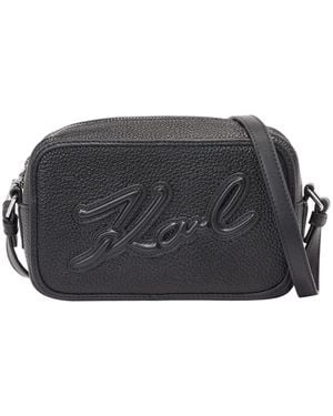Karl Lagerfeld Cross Body Bags - Zwart