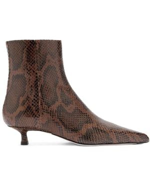 Aeyde Heeled Boots - Bruin