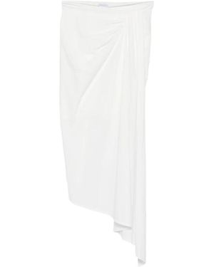 Amazuìn Rokken ,Wit ,Emma Midi Rok