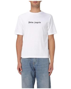 Palm Angels T-Shirts - Blauw