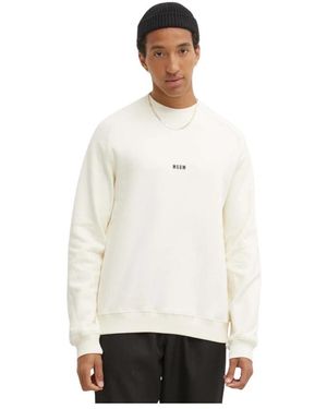 MSGM Sweatshirts - Blanco