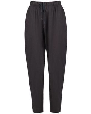 Niu Tapered Trousers - Negro