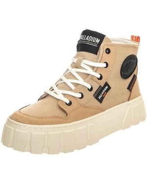 Palladium Schoenen ,Roze ,Leer Sneakers - Metallic