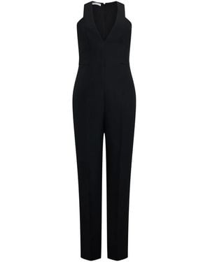 Philosophy Di Lorenzo Serafini Jumpsuits & Playsuits ,Zwart ,Polyester Elegante Jumpsuit