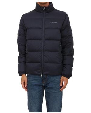 ARMANI EXCHANGE Winter Jackets - Blue