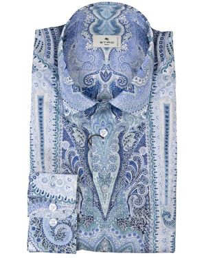 Etro Casual Shirts - Blue