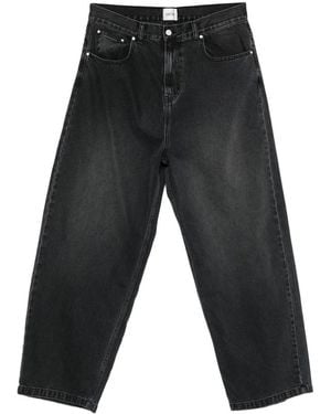 Arte' Fade Wash Baggy Pants - Grijs