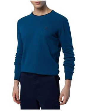 North Sails Round-Neck Knitwear - Blu