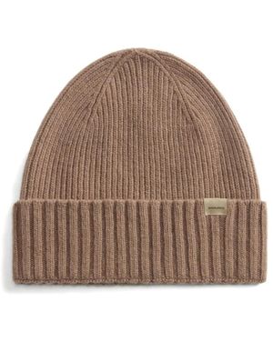 Woolrich Accessoires ,Bruin ,Wol Cuffia Beanie