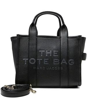 Marc Jacobs Leren Kleine Tote Bag - Zwart