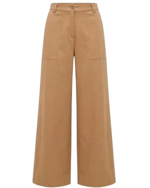 Marc Ellis Slim Fit Broeken - Naturel