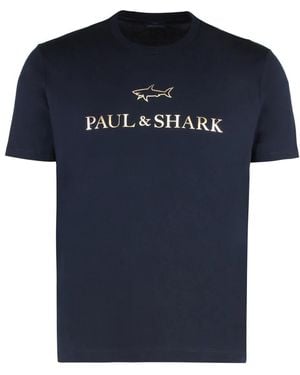 Paul & Shark T-Shirts - Blauw