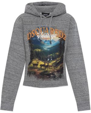 DSquared² Hoodies - Gris