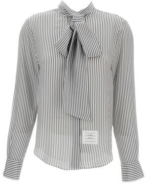 Thom Browne Shirts - Grigio