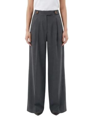 Amélie & Amélie Wide Trousers - Black