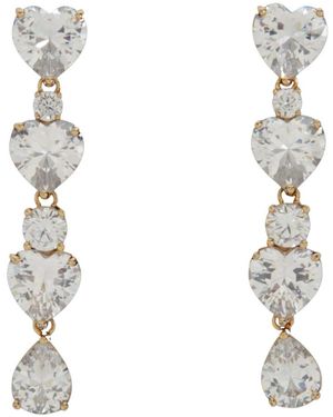 Self-Portrait Earrings - Blanco