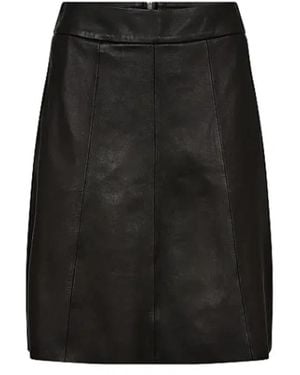 Mos Mosh Leather Skirts - Black