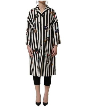 Dolce & Gabbana Single-Breasted Coats - Black
